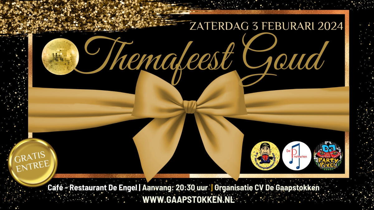 Themafeest Goudkl